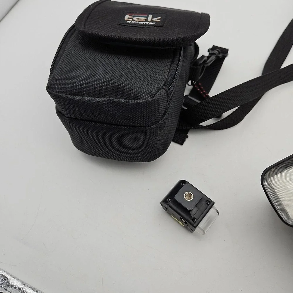 Kalimar TW-3600 Vintage Camera Flash With Bag‎ AS IS FOR PARTS